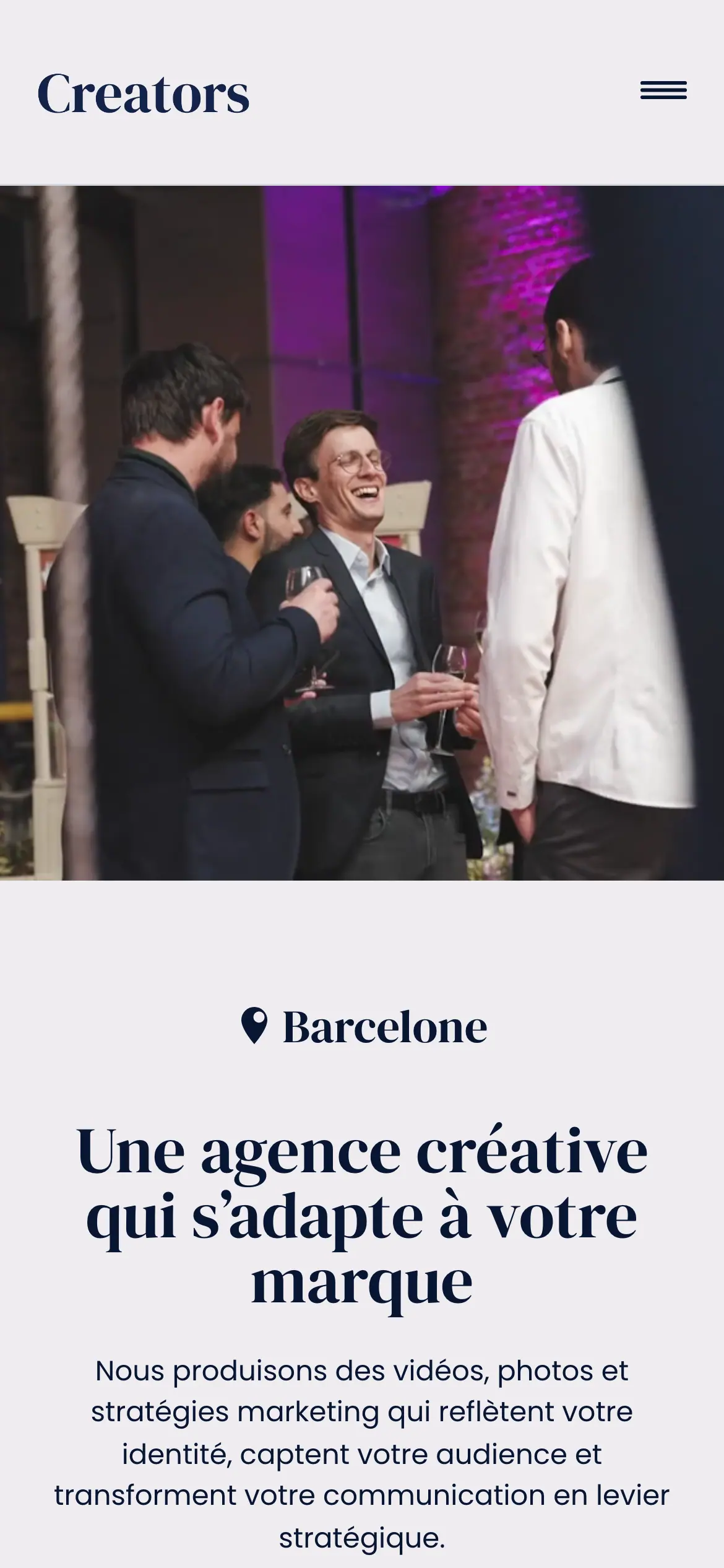 CMLN Creators, mobile