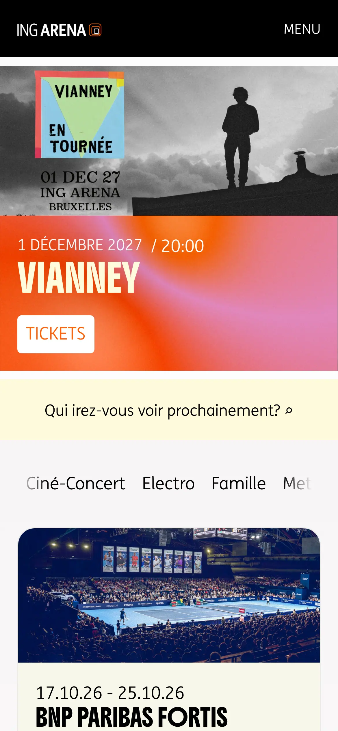 ING Arena, mobile
