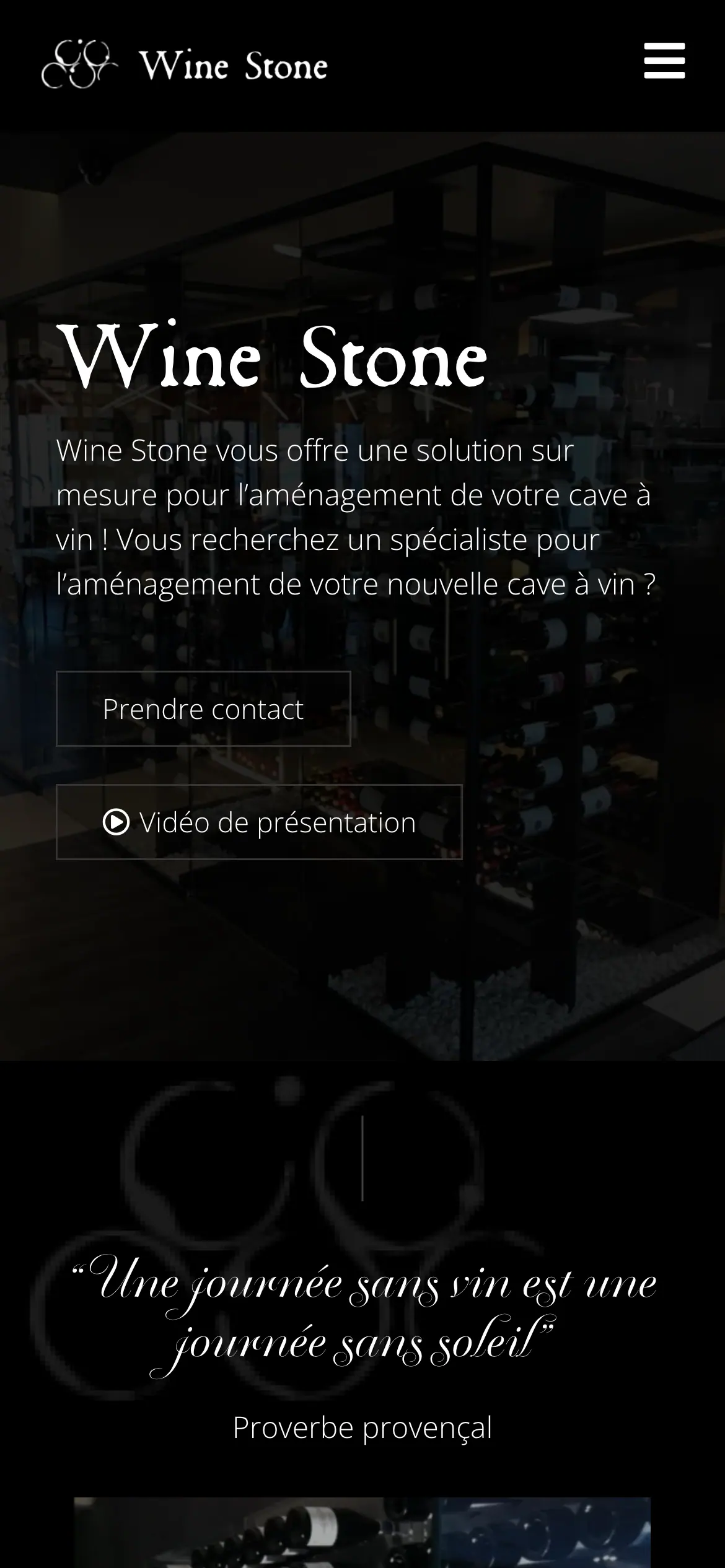 Wine Stone, mobile